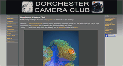 Desktop Screenshot of dorchestercameraclub.co.uk